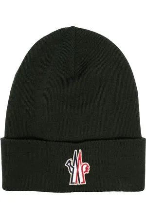 Moncler Gorro con parche del logo
