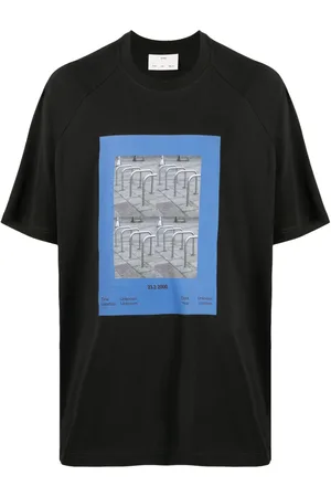 SONG FOR THE MUTE Playera con estampado gráfico