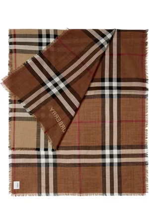 Burberry Bufanda con estampado de cuadros