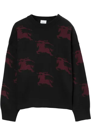 Burberry Sudadera con motivo EKD en jacquard