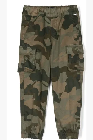 Il gufo Pantalones cargo con estampado militar