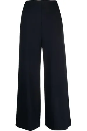 Harris Wharf London Pantalones anchos con tiro alto