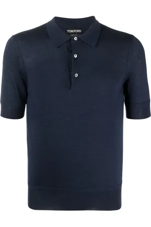 Tom Ford Playera tipo polo tejida manga corta