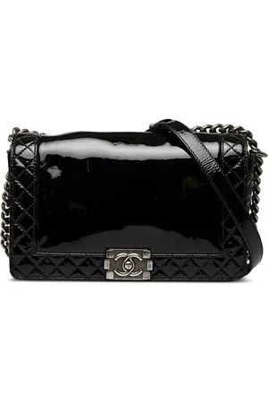 CHANEL Bolsa de hombro Reverso Boy Chanel mediana 2013-2014
