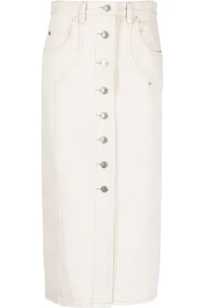 Marant Etoile Falda midi Vandy