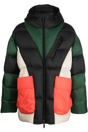 Dsquared2 Chamarra capitonada con paneles y diseño color block