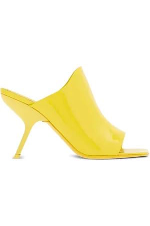 Salvatore Ferragamo Mules con puntera abierta y tacón de 85mm