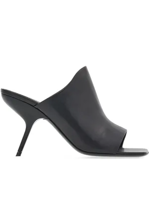 Salvatore Ferragamo Sandalias con puntera abierta y tacón de 85mm
