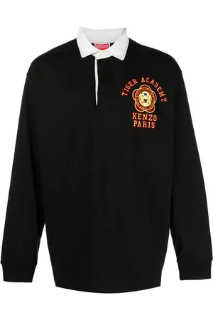 Kenzo Playera tipo polo Tiger Academy