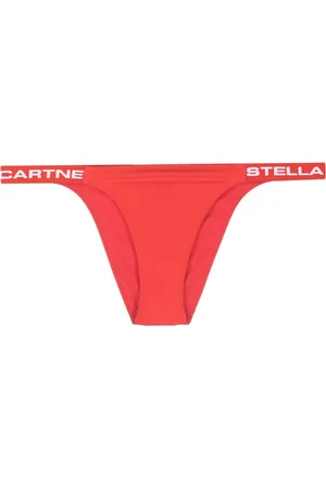 Stella McCartney Bikini bottom con logo estampado