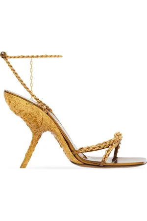Salvatore Ferragamo Sandalias Bejeweled con tacón de 105mm