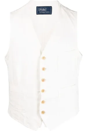 Ralph Lauren Chaleco de sarga