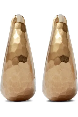 ANNOUSHKA Aretes estilo huggie Organza en oro amarillo de 18kt