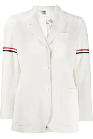 Thom Browne Blazer con motivo de rayas RWB