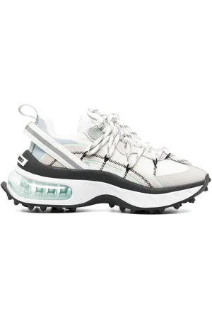 Dsquared2 Tenis con agujetas y paneles