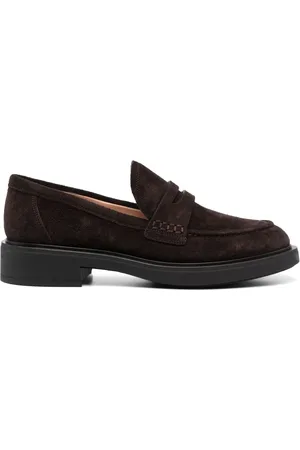 Gianvito Rossi Mocasines con puntera redonda