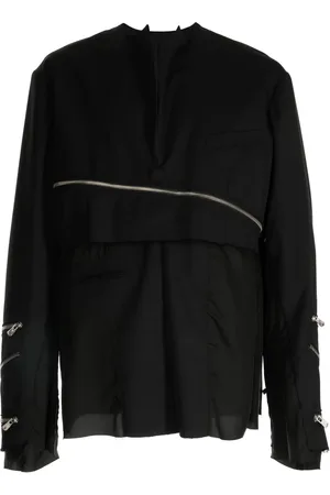 Takahiromiyashita The Soloist Sudadera con paneles y detalle de cierre