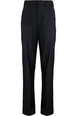 Dunhill Pantalones tapered con estampado de rayas diplomáticas
