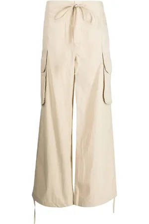 REJINA PYO Pantalones cargo Vietta con diseño ancho