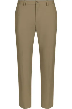 Dolce & Gabbana Pantalones chinos tapered con tiro medio