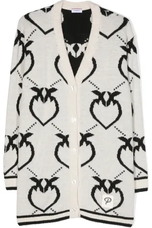 Pinko Cárdigan con estampado Love Birds