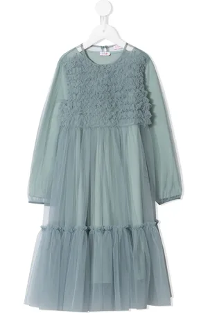 Il gufo Vestido a capas con volantes