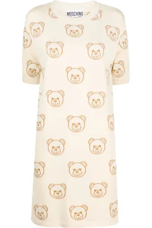 Moschino Vestido estilo playera con motivo Toy Bear