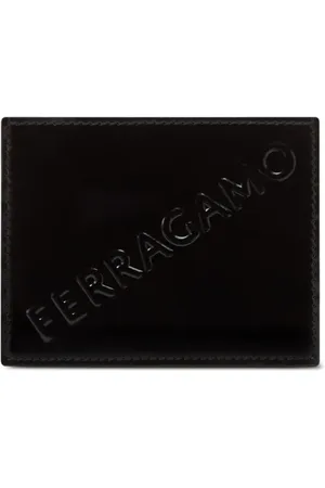 Salvatore Ferragamo Tarjetero con logo en relieve