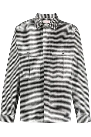 Fursac Camisa con cuadros estampados