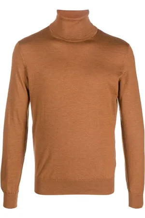 Ermenegildo Zegna Suéter de tejido fino con cuello vuelto