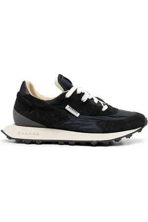 RUN OF Tenis con agujetas y paneles
