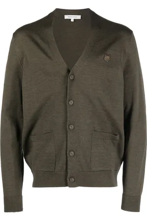 Maison Kitsuné Cárdigan con motivo Fox Head