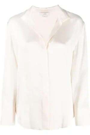 Vince Blusa de seda manga larga