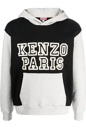 Kenzo Hoodie con diseño color block