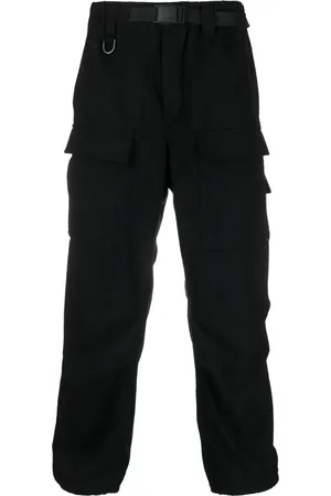 Y-3 Pantalones capri tipo cargo