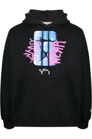 GCDS Hoodie con estampado gráfico