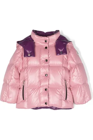 Moncler Chamarra con capucha y parche del logo