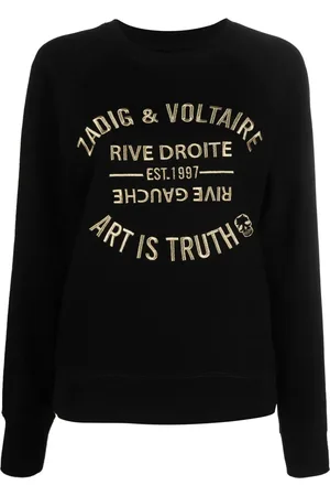 Zadig & Voltaire Sudadera con logo bordado