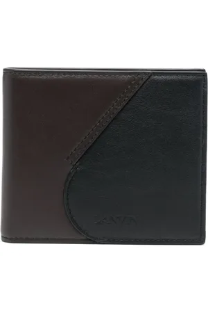 Lanvin Tarjetero con diseño de dos tonos