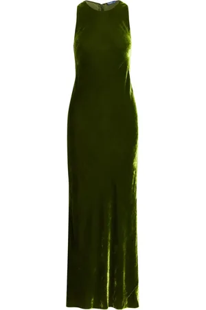 Ralph Lauren Vestido largo de terciopelo