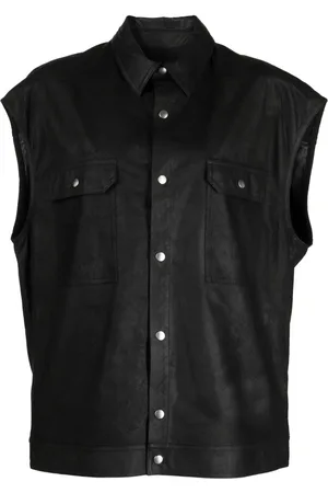 Rick Owens Chaleco con cuello clásico