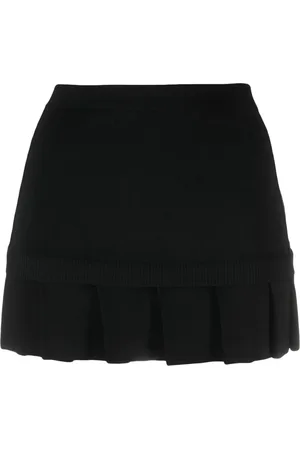 OFF-WHITE Falda corta con diseño tejido