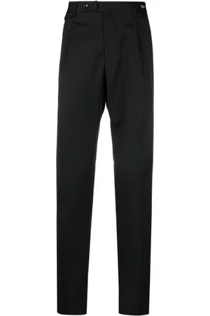 TAGLIATORE Pantalones slim con placa del logo