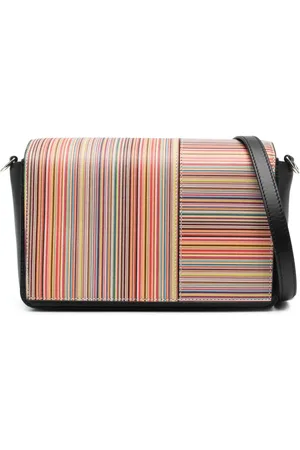 Paul Smith Bolsa crossbody con motivo de rayas
