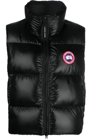 Canada Goose Chaleco capitonado Cypress con parche del logo