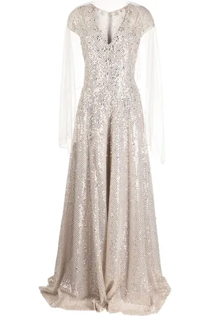 Saiid Kobeisy Jumpsuit con detalles florales