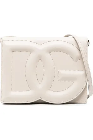 Dolce & Gabbana Bolsa crossbody de piel con logo DG