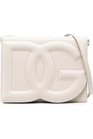 Dolce & Gabbana Bolsa crossbody de piel con logo DG