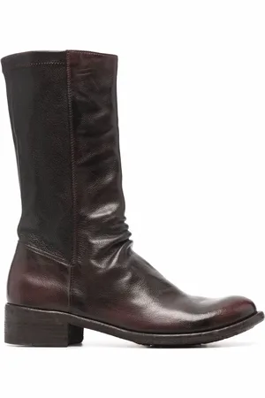 Officine creative Botas con detalle fruncido