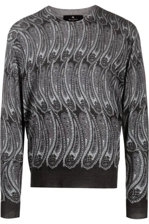Etro Suéter tejido en intarsia